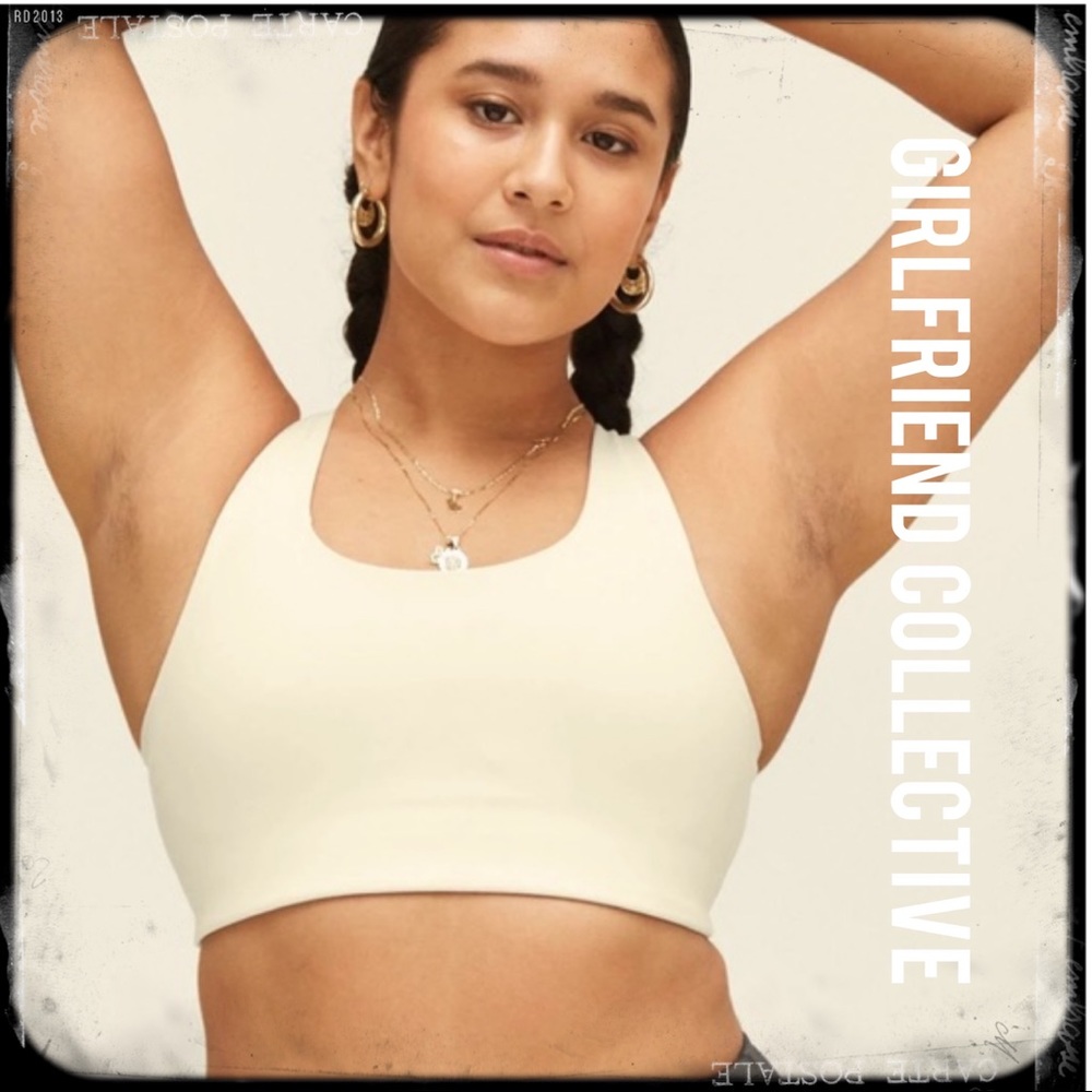 GIRLFRIEND COLLECTIVE Ivory Simone High Support Bra NWT
